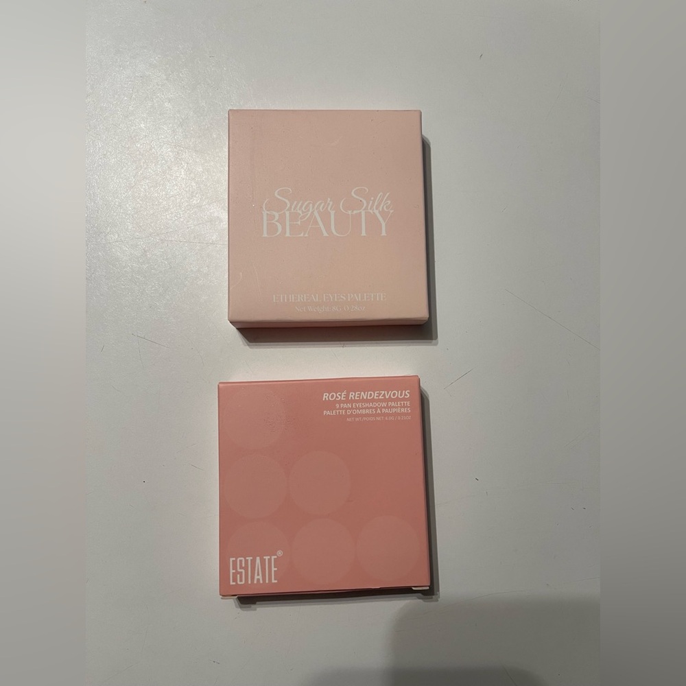 NEW Estate & Sugar Silk Beauty Eyeshadow Palette Bundle - 18 Shades